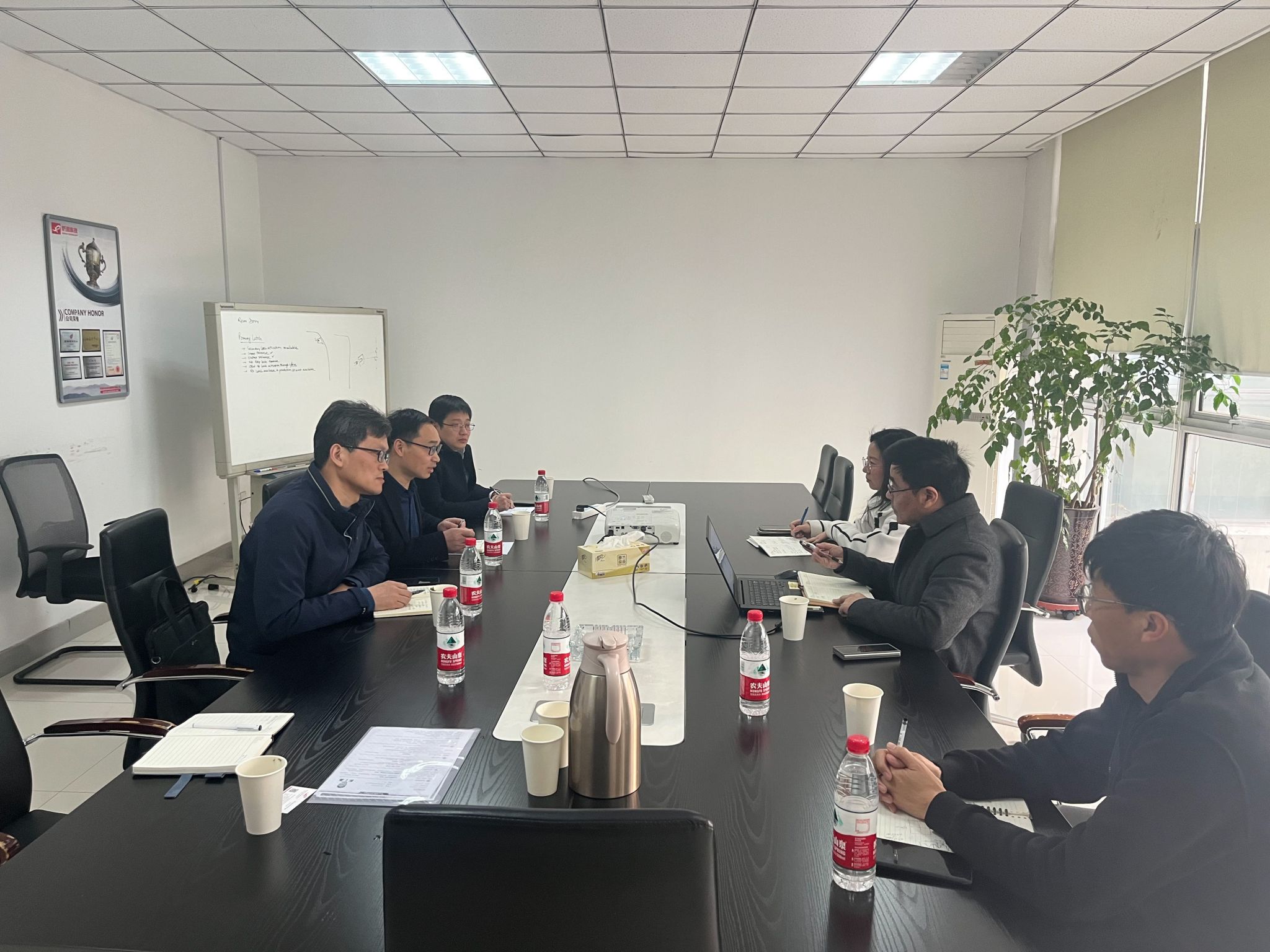 走访无锡忻润汽车安全系统有限公司 走访无锡忻润汽车安全系统有限公司