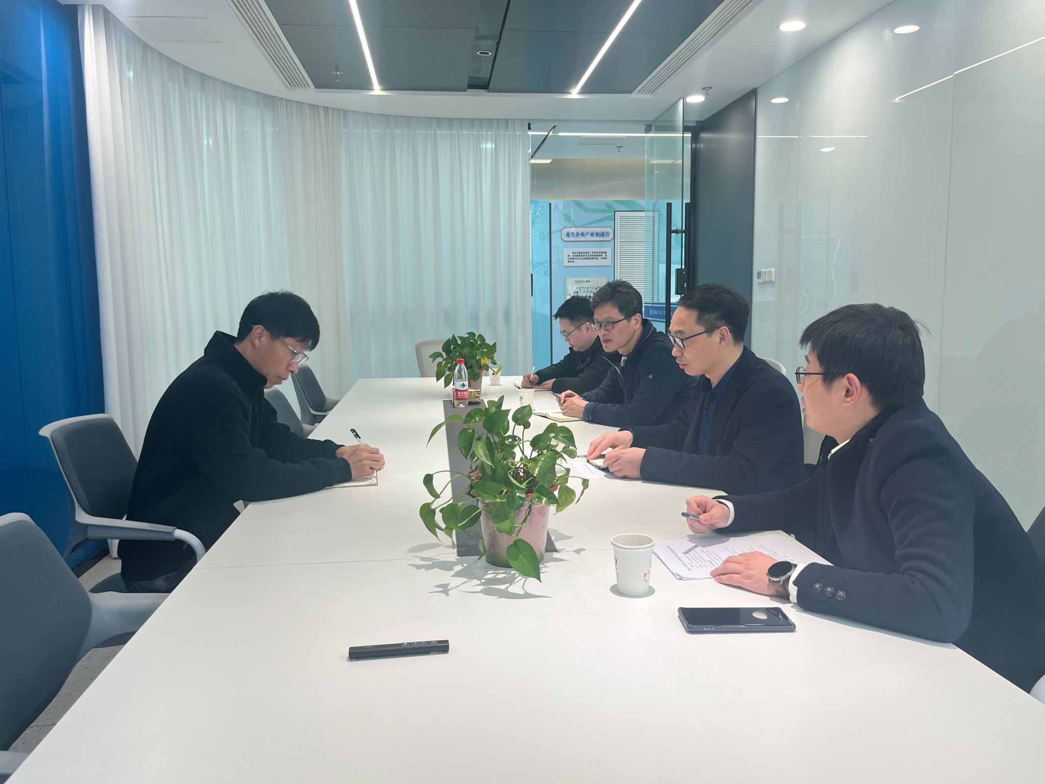 走访无锡泊松比科技有限公司 走访无锡泊松比科技有限公司